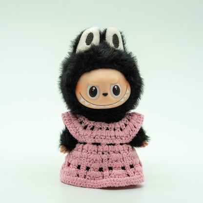 Mini Labubu Handmade Knit Dress --- multiple colors
