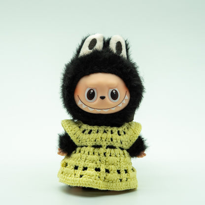 Mini Labubu Handmade Knit Dress --- multiple colors