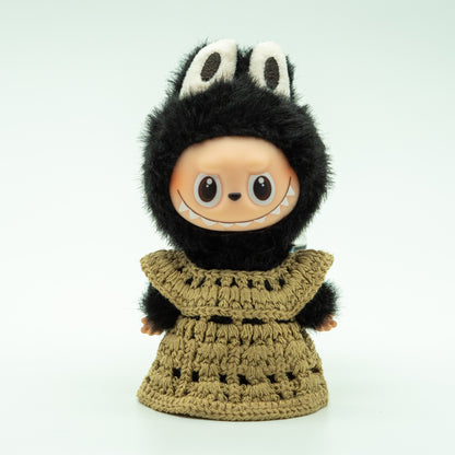 Mini Labubu Handmade Knit Dress --- multiple colors