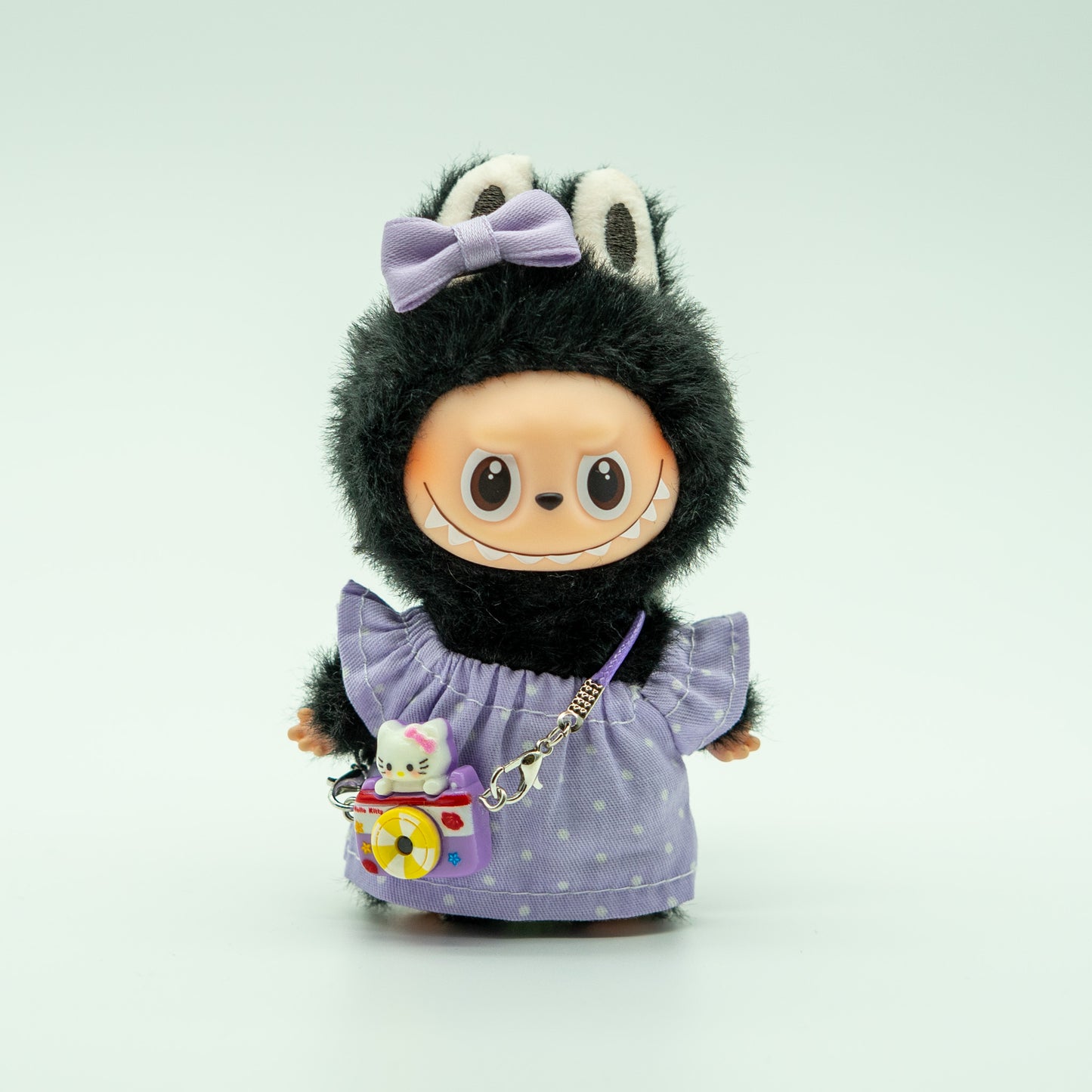 Mini Labubu Cute Summer Dress with Purse