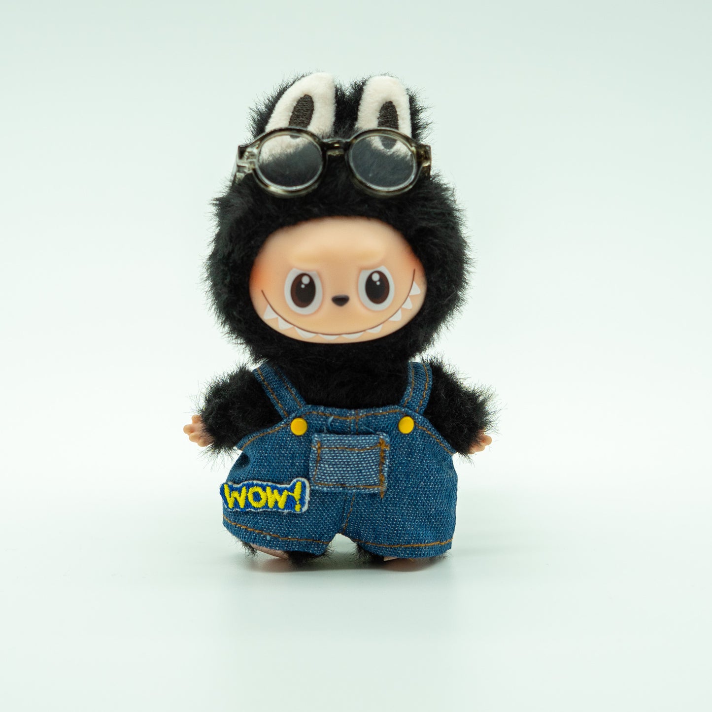 Mini Labubu Cute Overall Jeans Outfit