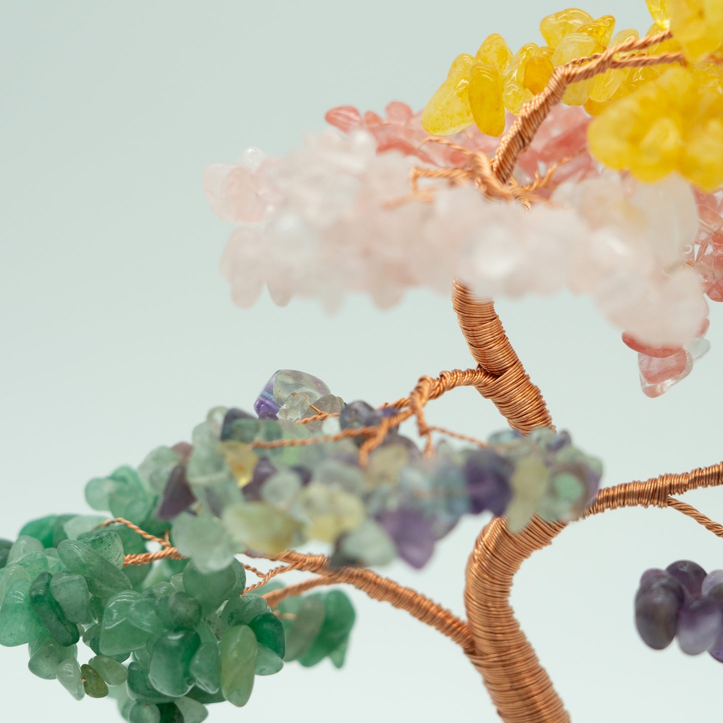 7 Chakra Crystal Feng Shui Potted Tree