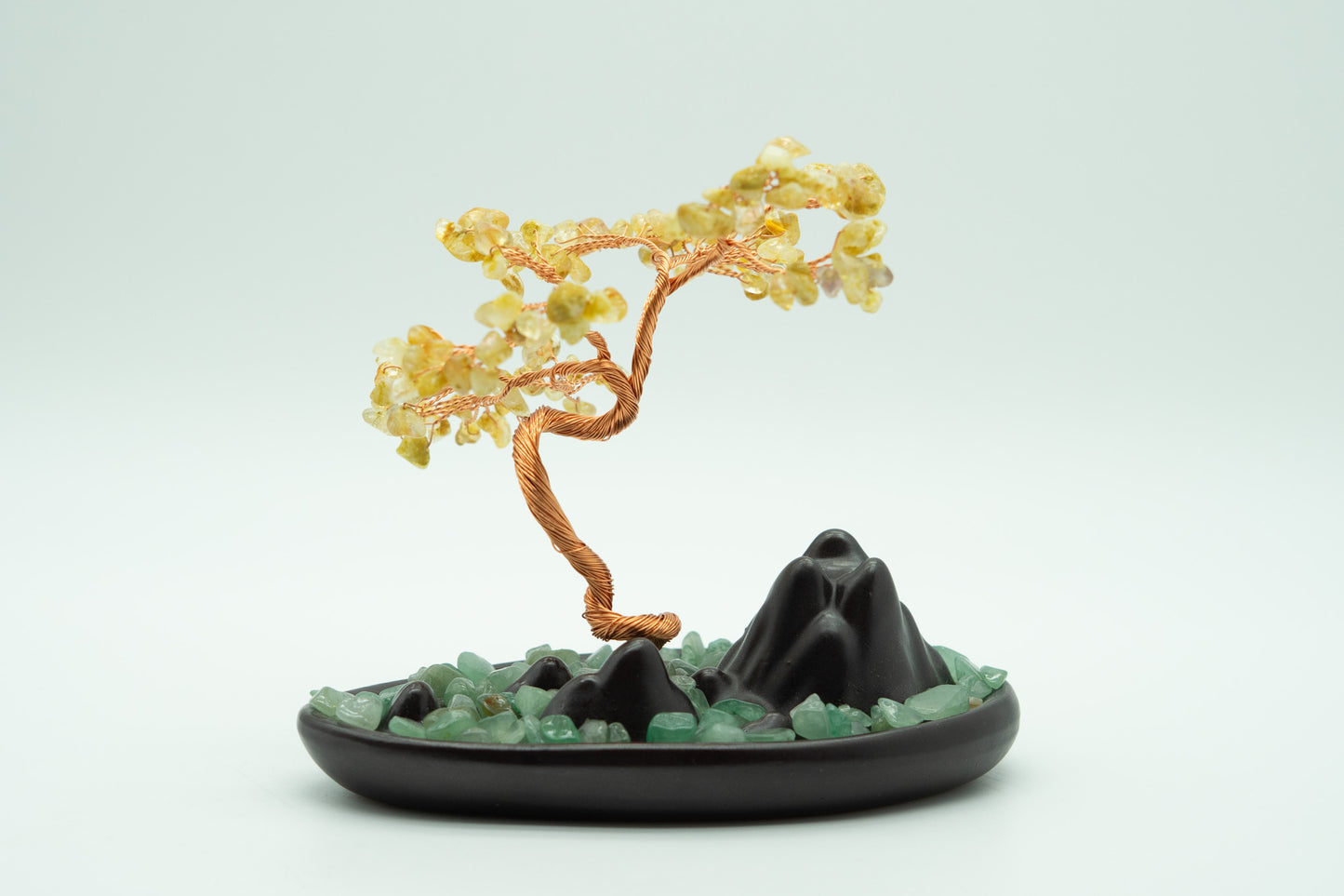 Mountain Bonsai Citrine Crystal Tree