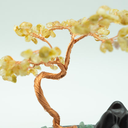 Mountain Bonsai Citrine Crystal Tree