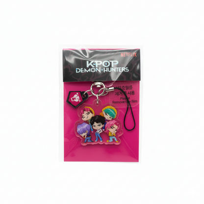 KPOP Demon Hunters Official Light Stick Keyring Charm