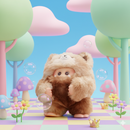 Giggle Monster Furry Forest Series Blind-Box Vinyl Plush