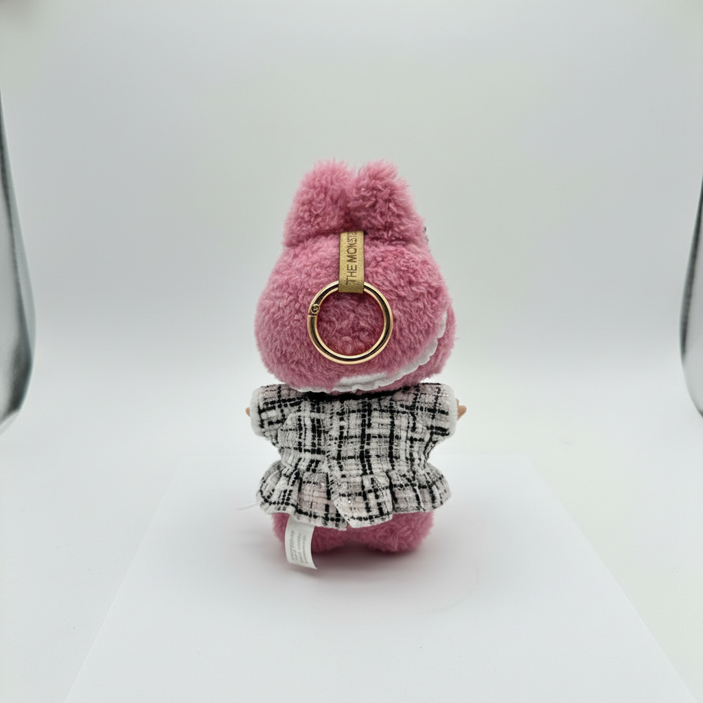 Labubu Cute Tweed Dress Set