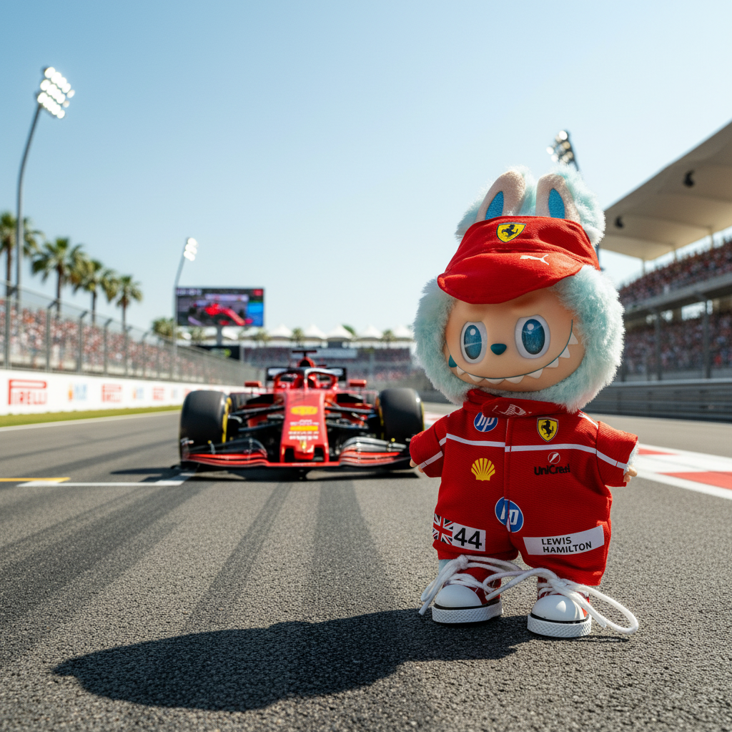 Labubu Sports Car Racing Suit/ Uniform
