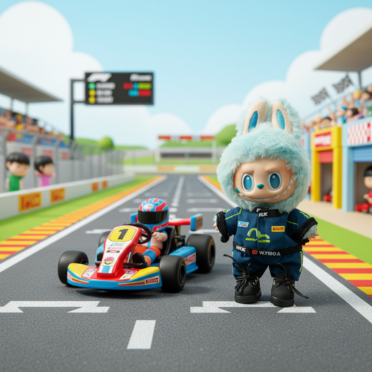 Labubu Sports Car Racing Suit/ Uniform