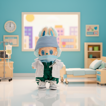 Labubu Doctor Costume