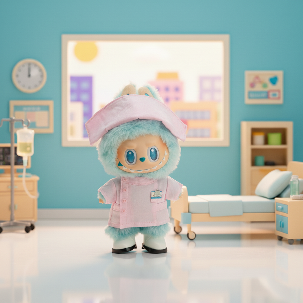 Labubu Nurse Costume