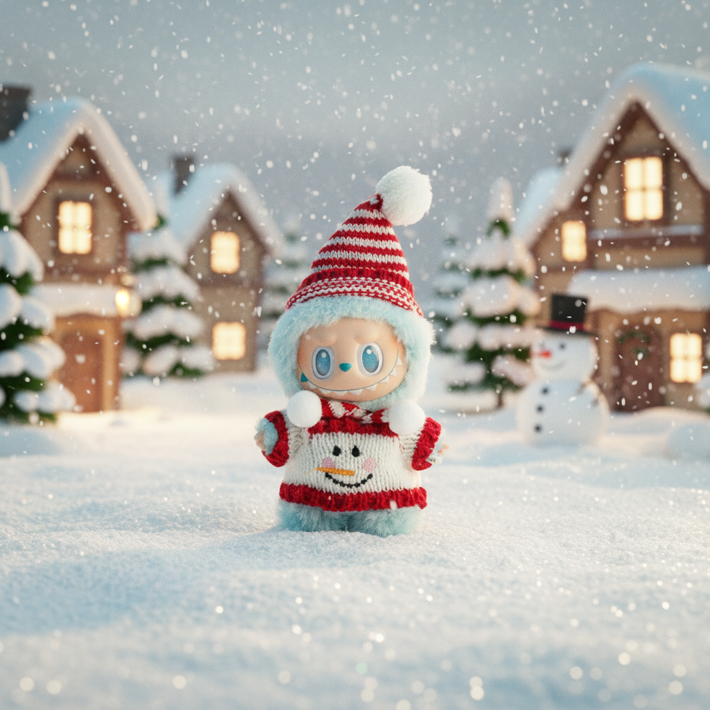 Labubu Ugly Christmas Sweater