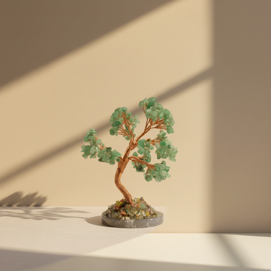 Agate Base Crystal Feng Shui Tree