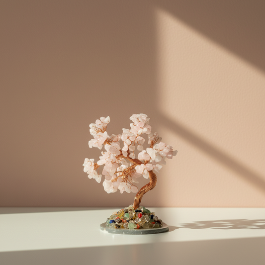 Agate Base Crystal Feng Shui Tree