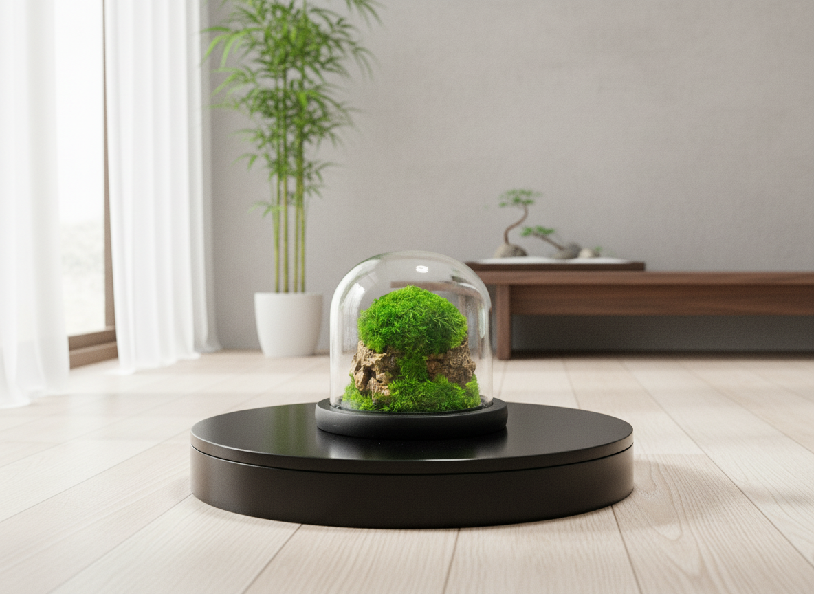 Glass Dome Preserved Moss Terrarium Home Decor