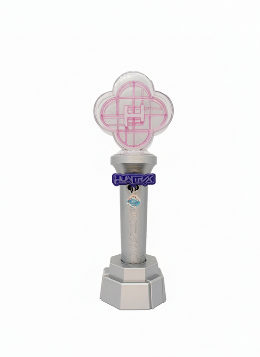 KPOP Demon Hunters Official Huntrix Light Stick Set with Light Stick Ring