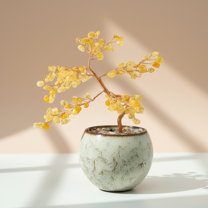 Potted Feng Shui Crystal Tree