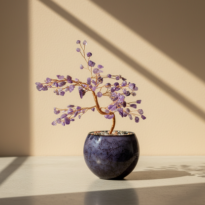 Potted Feng Shui Crystal Tree