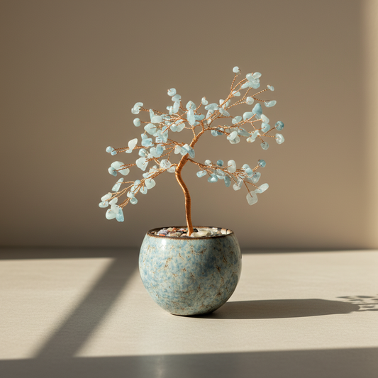 Potted Feng Shui Crystal Tree