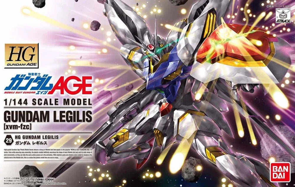 Bandai HGAGE xvm-fzc Gundam Legilis