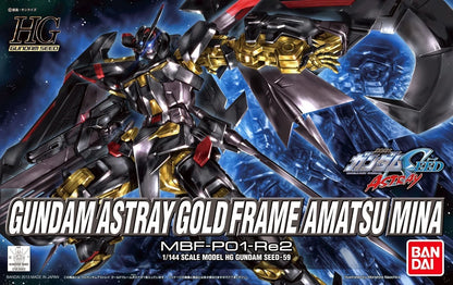 Bandai HGSEED MBF-P01-Re2 Gundam Astray Gold Frame Amatsu Mina