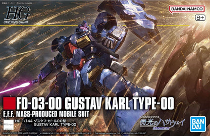 Bandai HGUC FD-03-00 Gustav Karl Type-00
