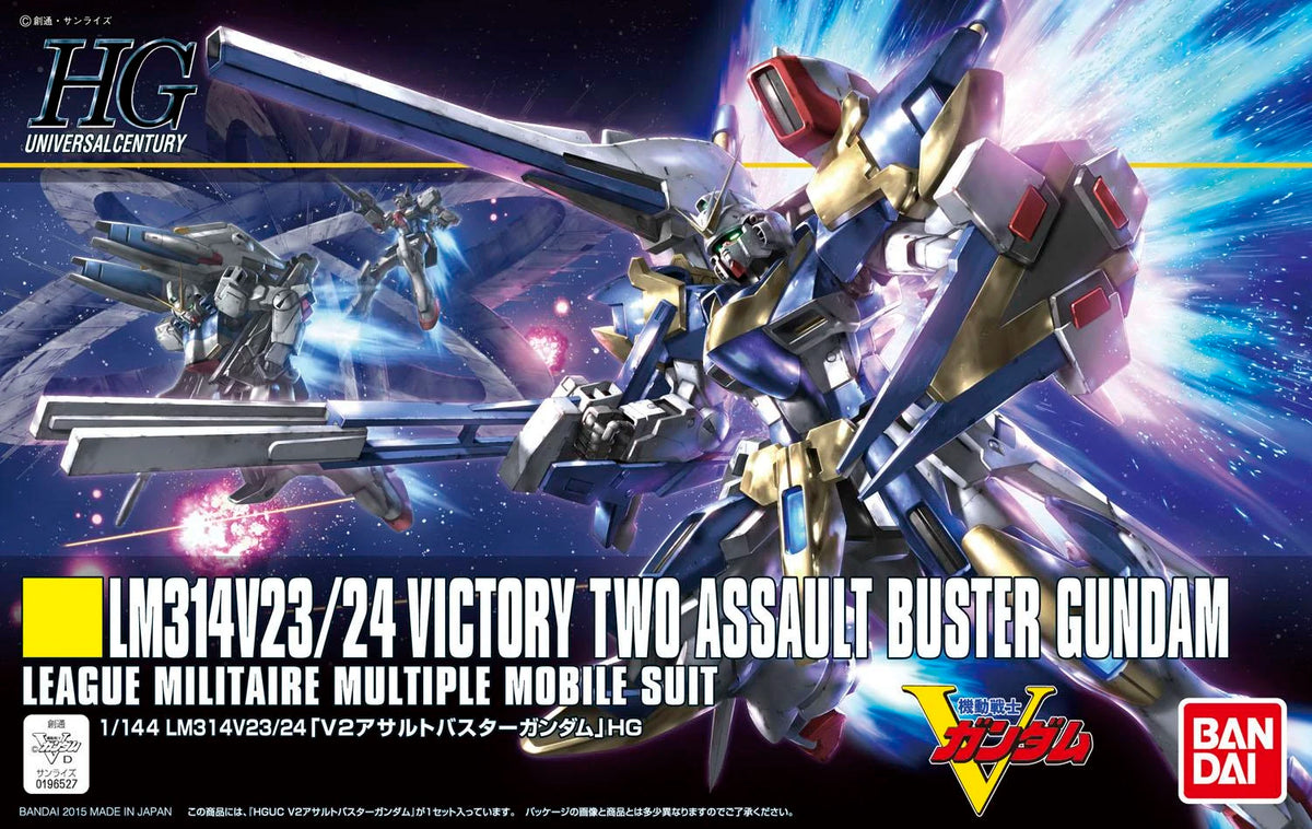 Bandai HGUC LM314V23/24 V2 Assault Buster Gundam