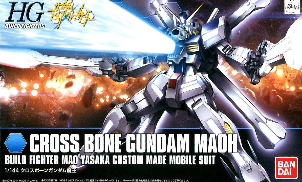 Bandai HGBF Cross Bone Gundam Maoh