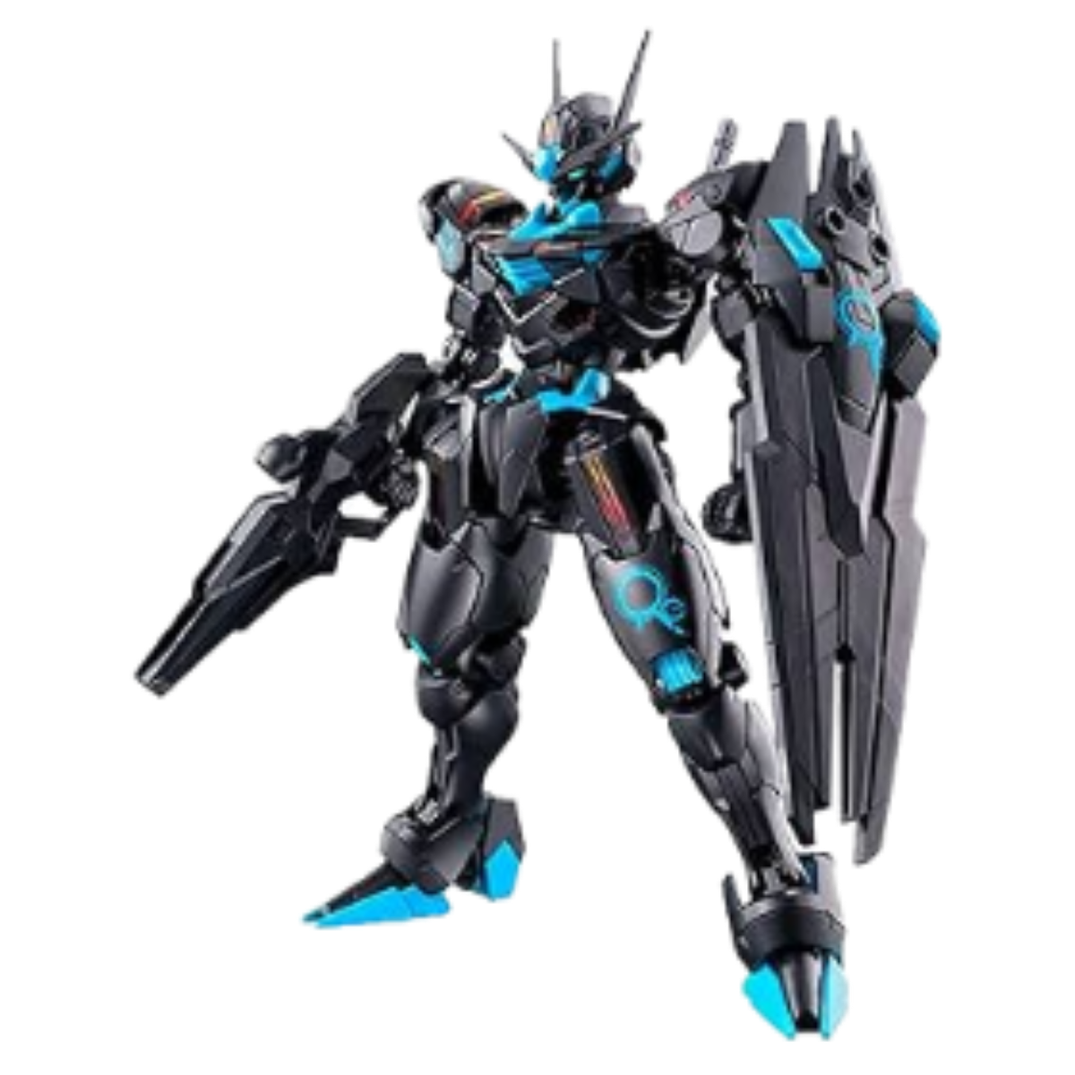 Bandai GNF Limited HGWFM Gundam Aerial (Recirculation Color / Neon Blue)