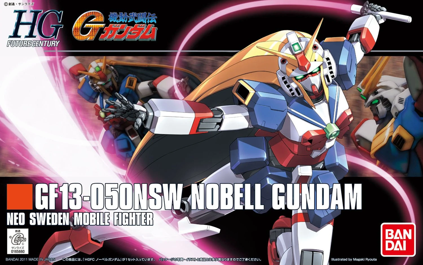 Bandai HGFC GF13-050NSW Nobell Gundam