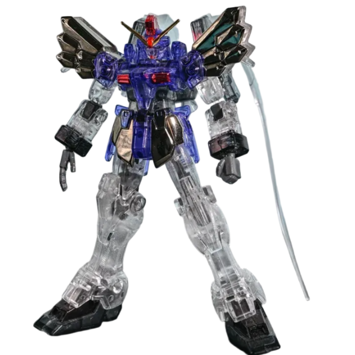 Vintage Bandai HG XXXG-01SR2 Sandrock Custom EW (Metal Clear ver.)