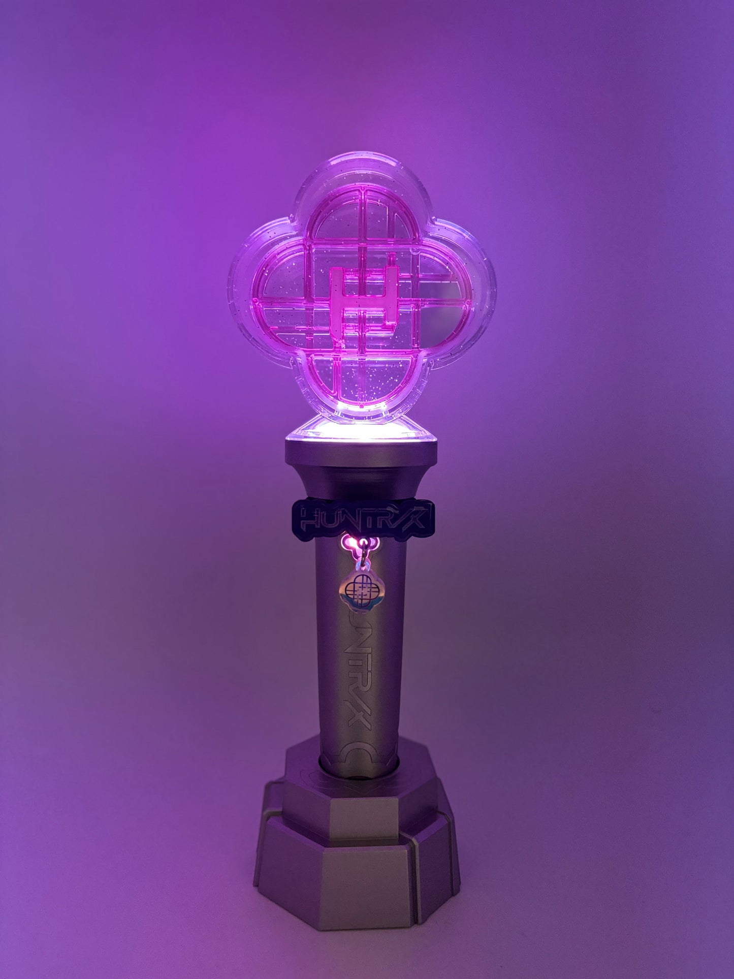 KPOP Demon Hunters Official Huntrix Light Stick Set with Light Stick Ring