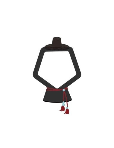 KPOP Demon Hunter Official Saja Boys Light Stick Cape