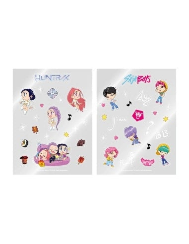 KPOP Demon Hunters Official Light Stick Deco Sticker Pack