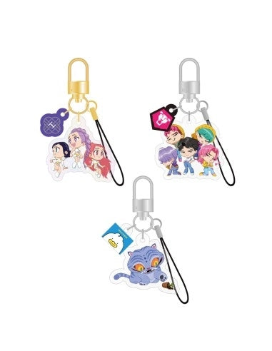 KPOP Demon Hunters Official Light Stick Keyring Charm