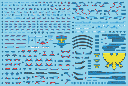 Delpi Decal Waterslide Decals for MG Tallgeese Flugel EW