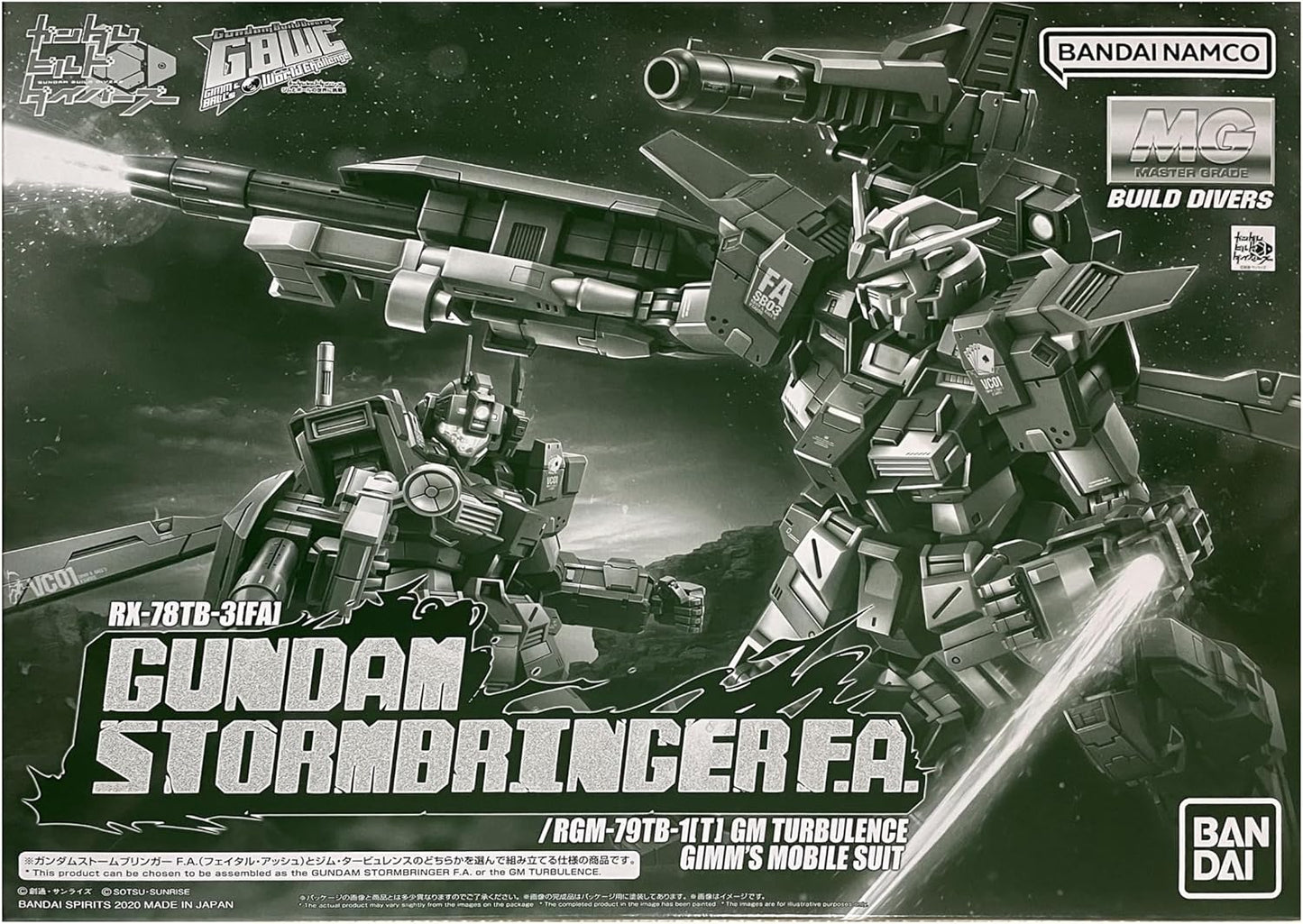 P-Bandai MG RX-78TB-3[FA] Gundam Stormbringer F.A