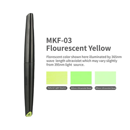 DSPIAE MKF Fluorescent Color Master Soft Tipped Markers