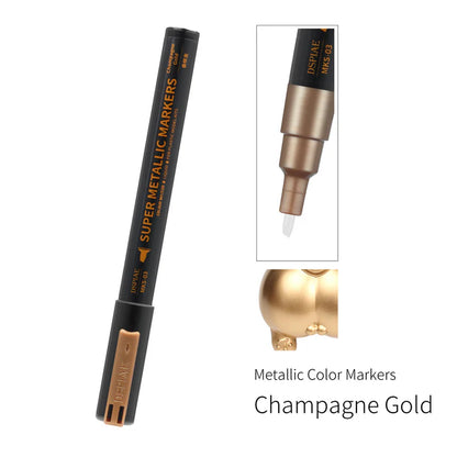 DSPIAE MKS Super Metallic Color Master Dual Tip Markers