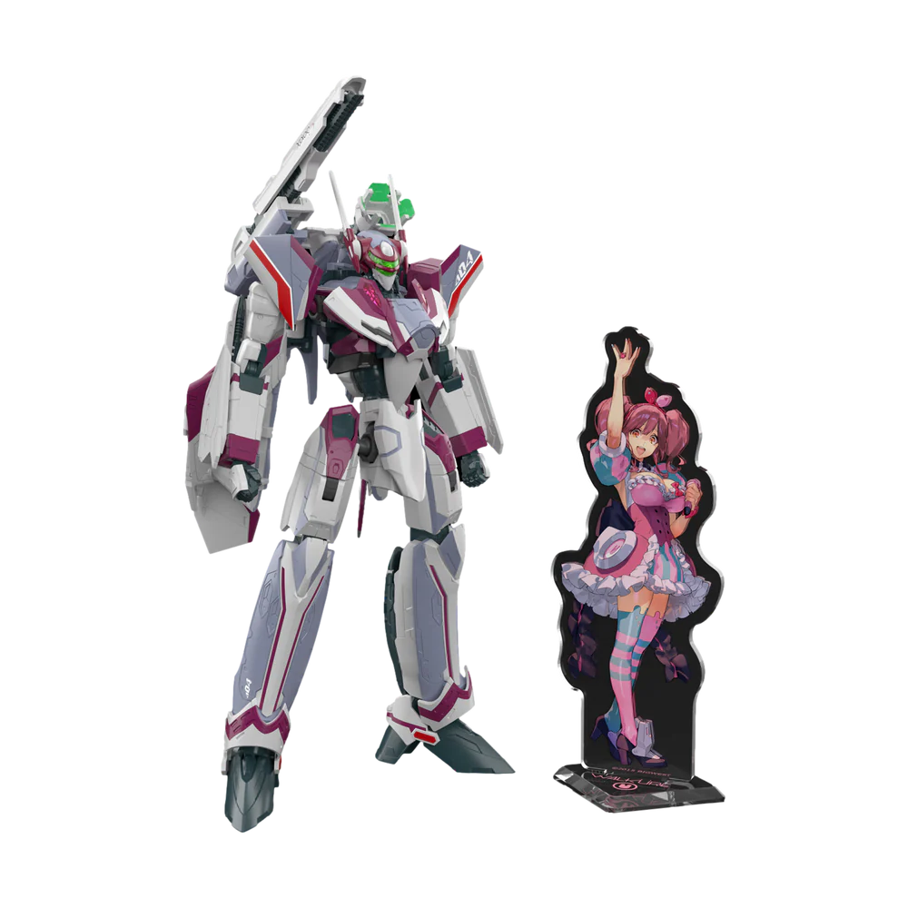 Bandai HG VF-31C Siegfried (Mirage Farina Jenius Use) Deluxe Set