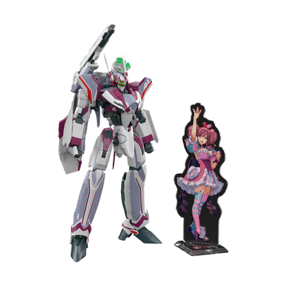 Bandai HG VF-31C Siegfried (Mirage Farina Jenius Use) Deluxe Set