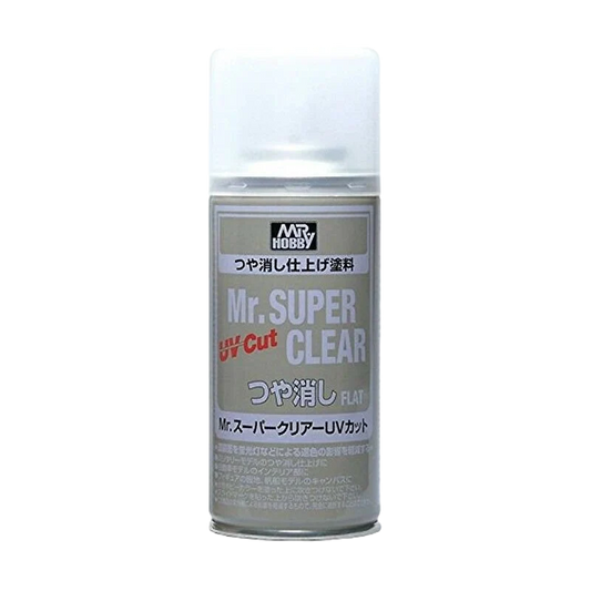 Mr. Hobby Mr. Super Clear UV Cut Flat Spray