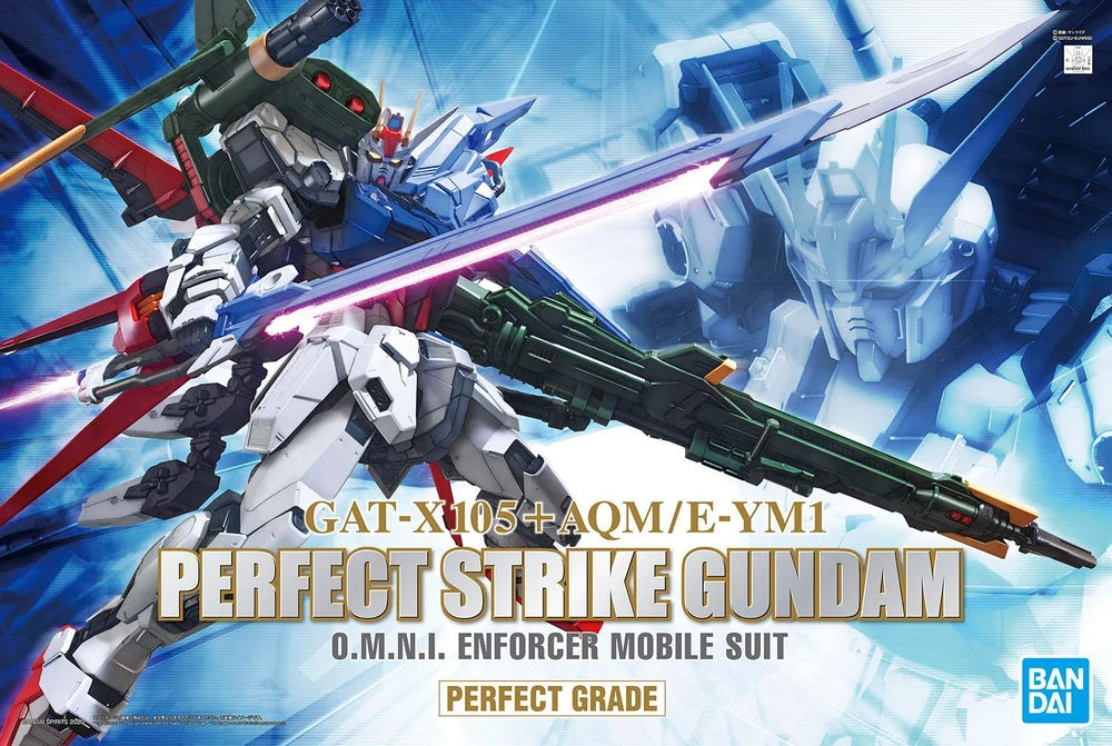 Bandai PG GAT-X105+AQM/E-YM1 Perfect Strike Gundam