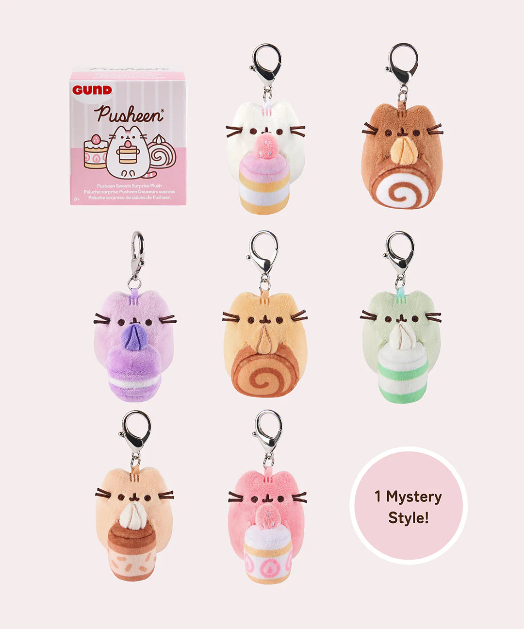 Pusheen Patisserie Series 23 Blind Box Bag Plush Charm