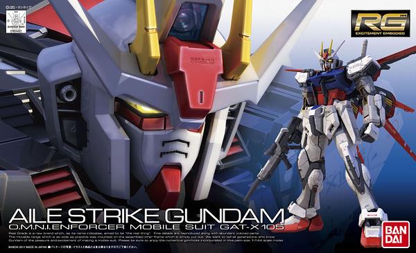 Bandai RG GAT-X105 Aile Strike Gundam