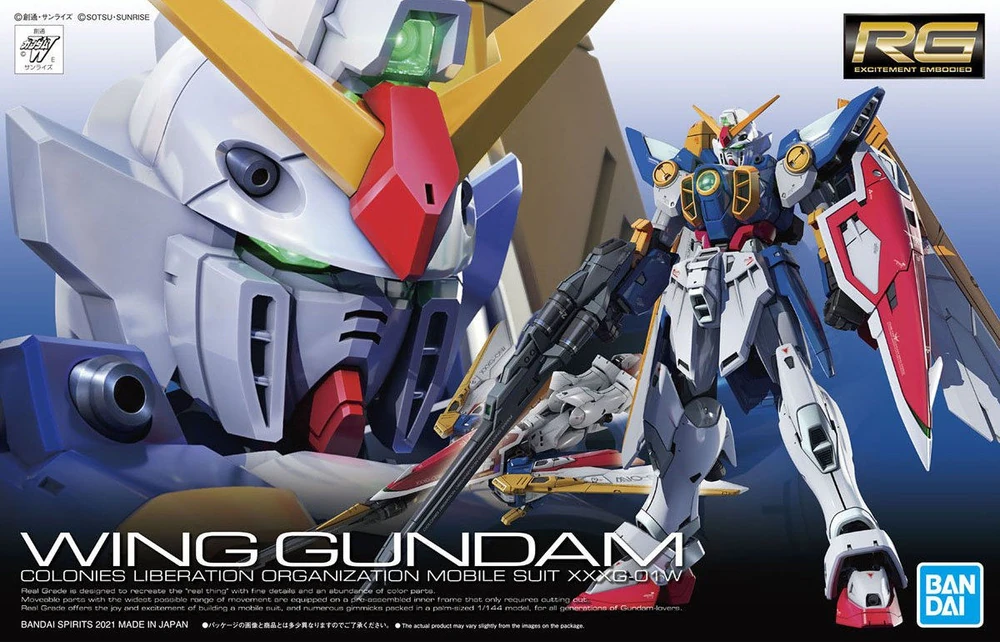 Bandai RG XXXG-01W Wing Gundam