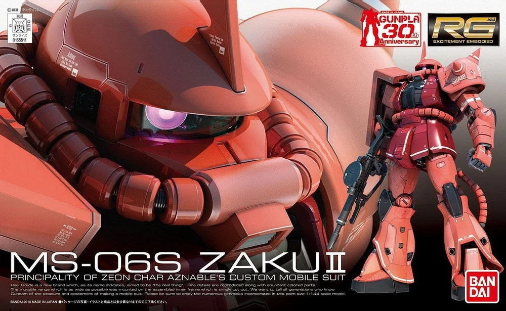 Bandai RG MS-06S Zaku II