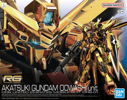 Bandai RG ORB-01 Akatsuki Gundam Oowashi Unit