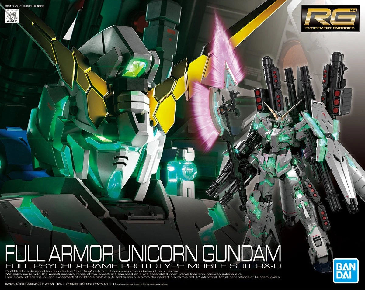 Bandai RG RX-0 Full Armor Unicorn Gundam
