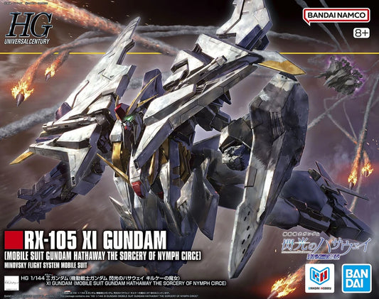 Bandai HGUC RX-105 Xi Gundam (Sorcery of Nymph Circe)